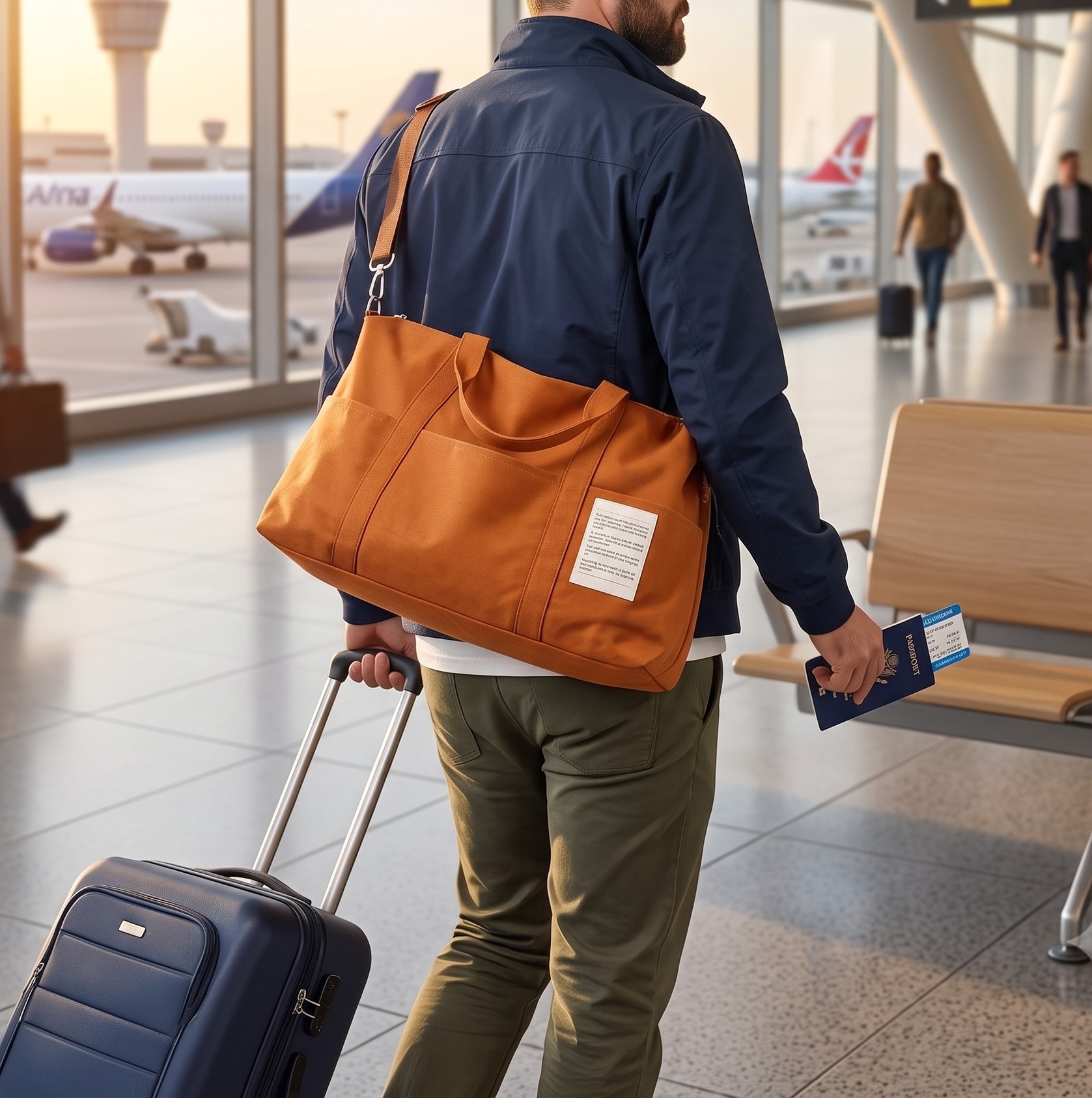 Large Capacity Nylon Travel Bag