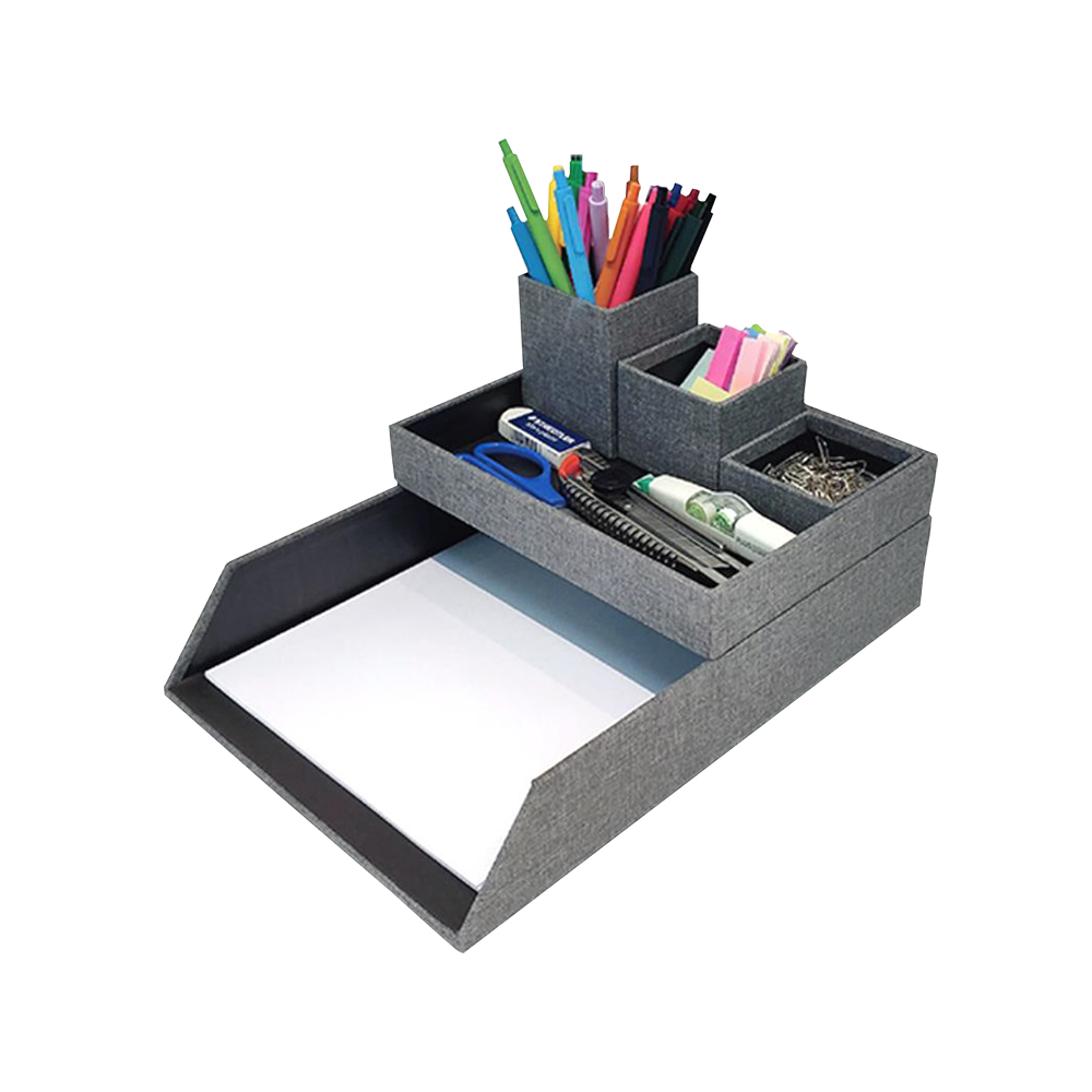 6 in 1 RPET Desk Accessories Set