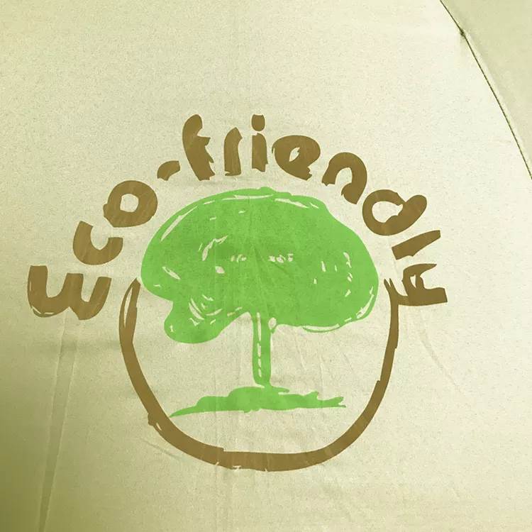 RPET Sustainable Straight Umbrella | 100% Recycled Polyester ESG Gift
