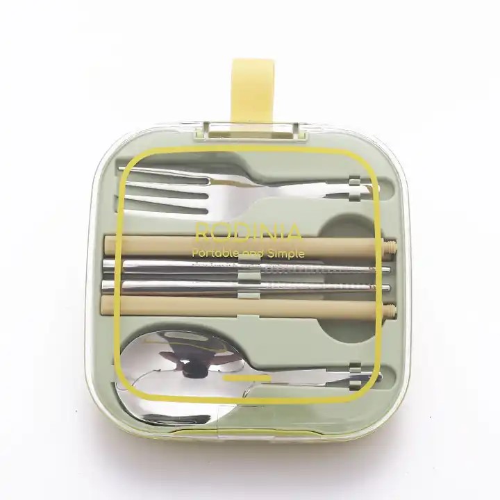 Stainless Steel Portable Eco-friendly Cutlery Set