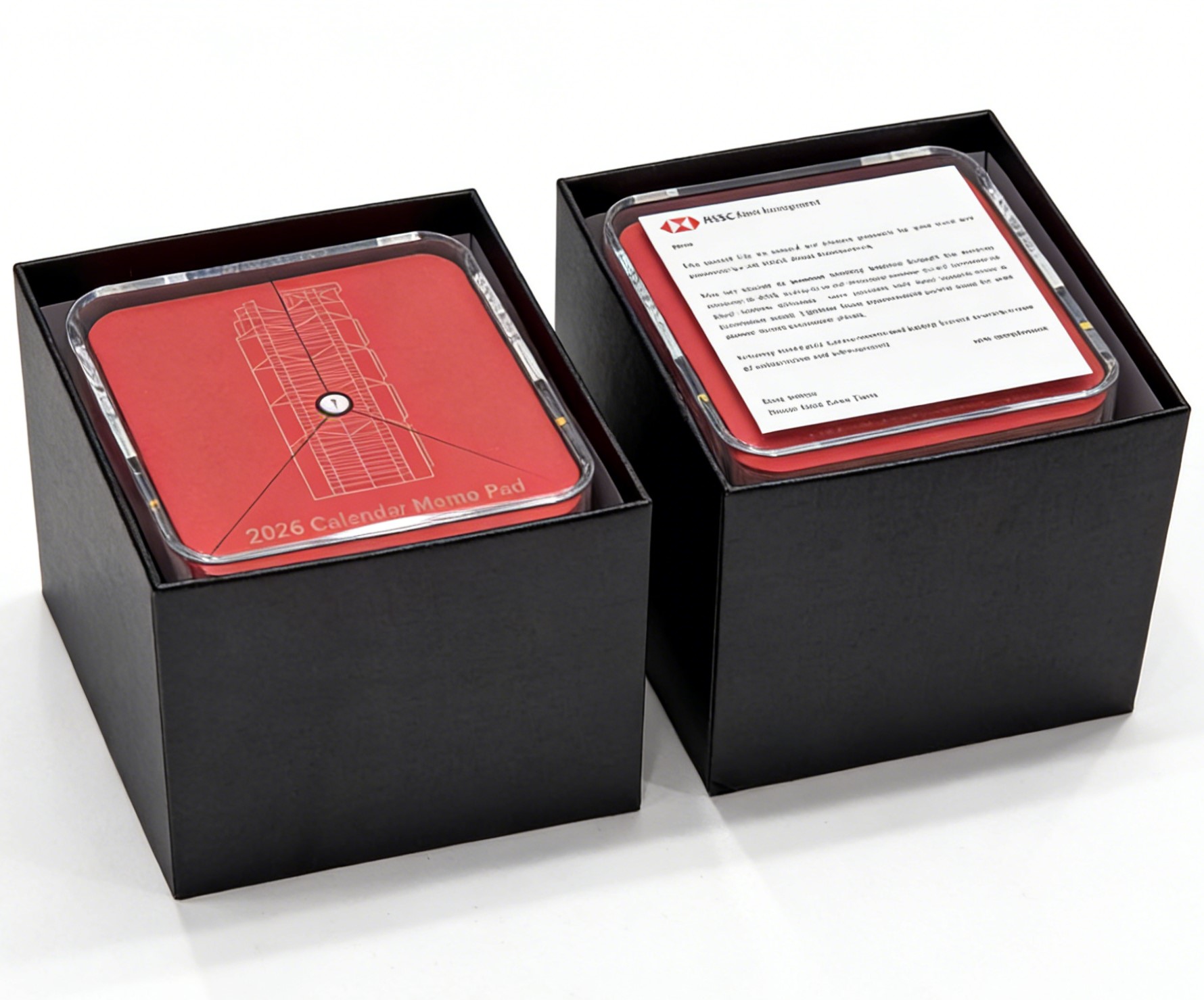 3D Global Shape Memo Pad calendar