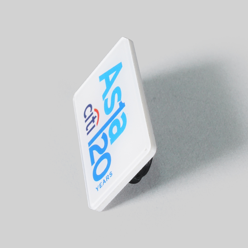 Acrylic badge