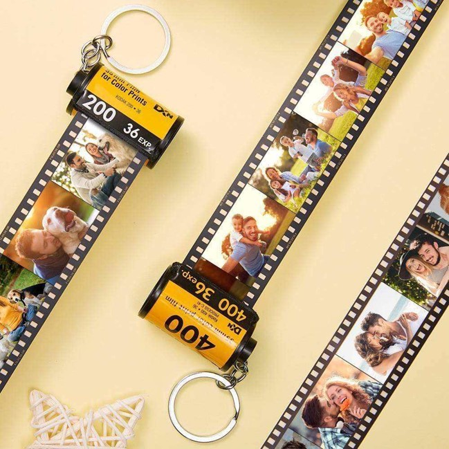 Film Shape Keychain Gifts for Anniversary