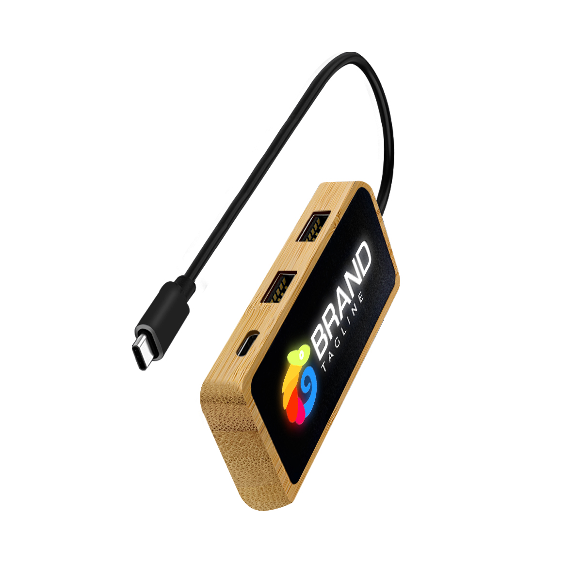 3 in 1竹製 USB2.0 轉換器