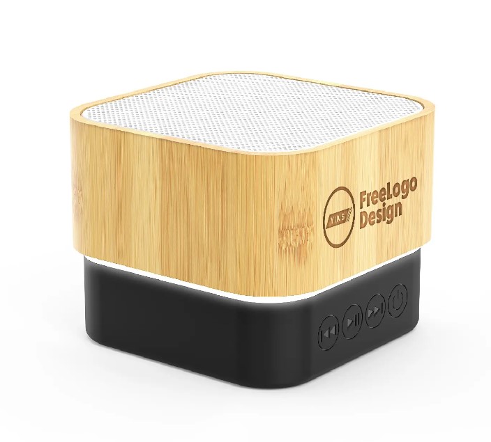 迷你竹製無線藍牙音箱