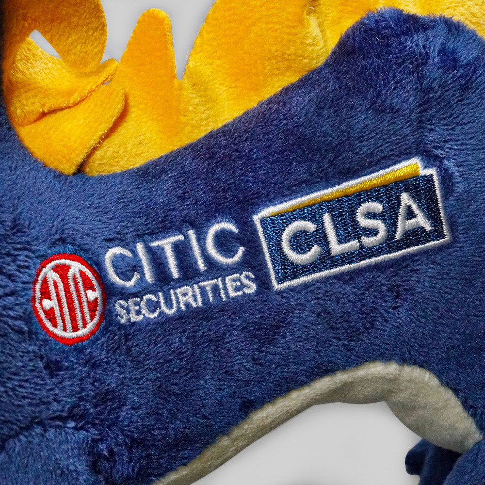 訂製毛公仔 - 中信x里昂 (龍年賀年公仔)