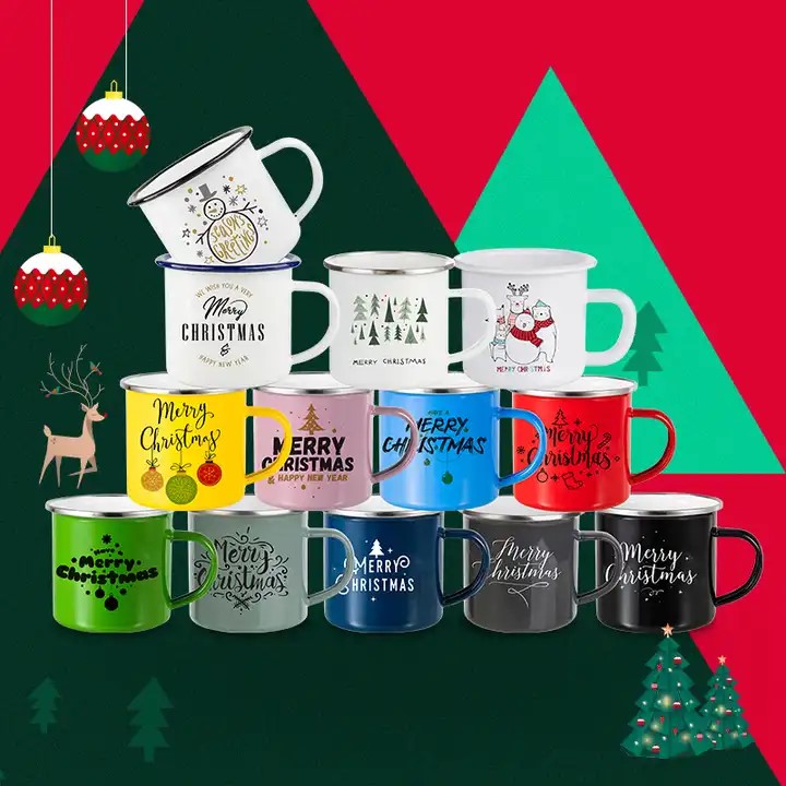 Enamel Coffee Mug