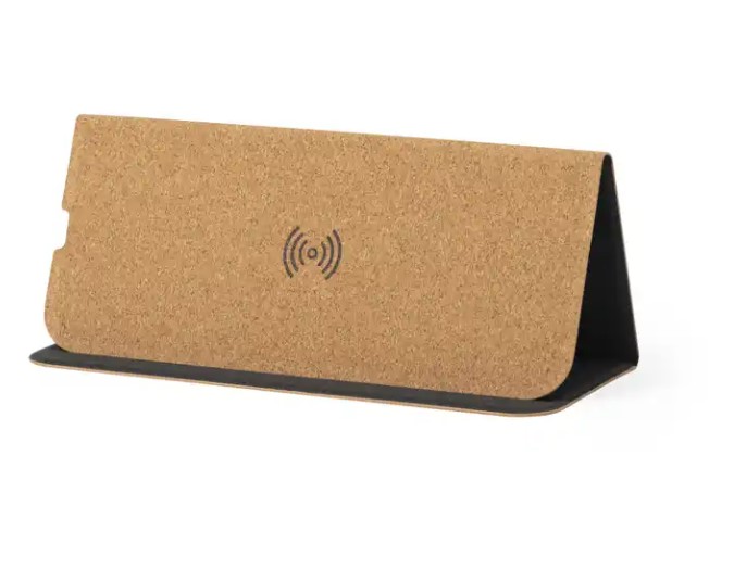 環保軟木滑鼠墊無線充電器