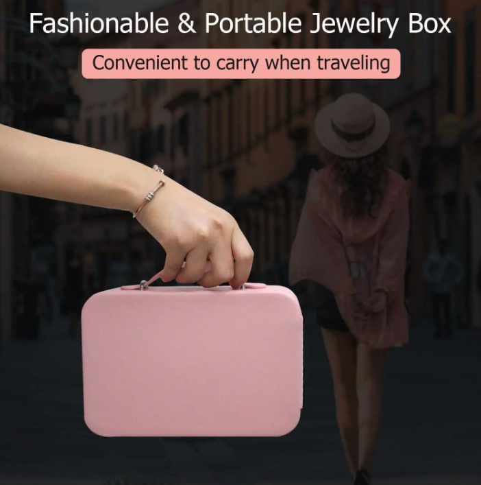 Jewelry Box with LED mirror