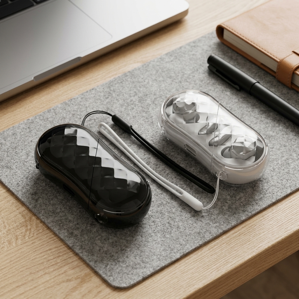 Pink Couples TWS Wireless Earphones (Custom Logo)