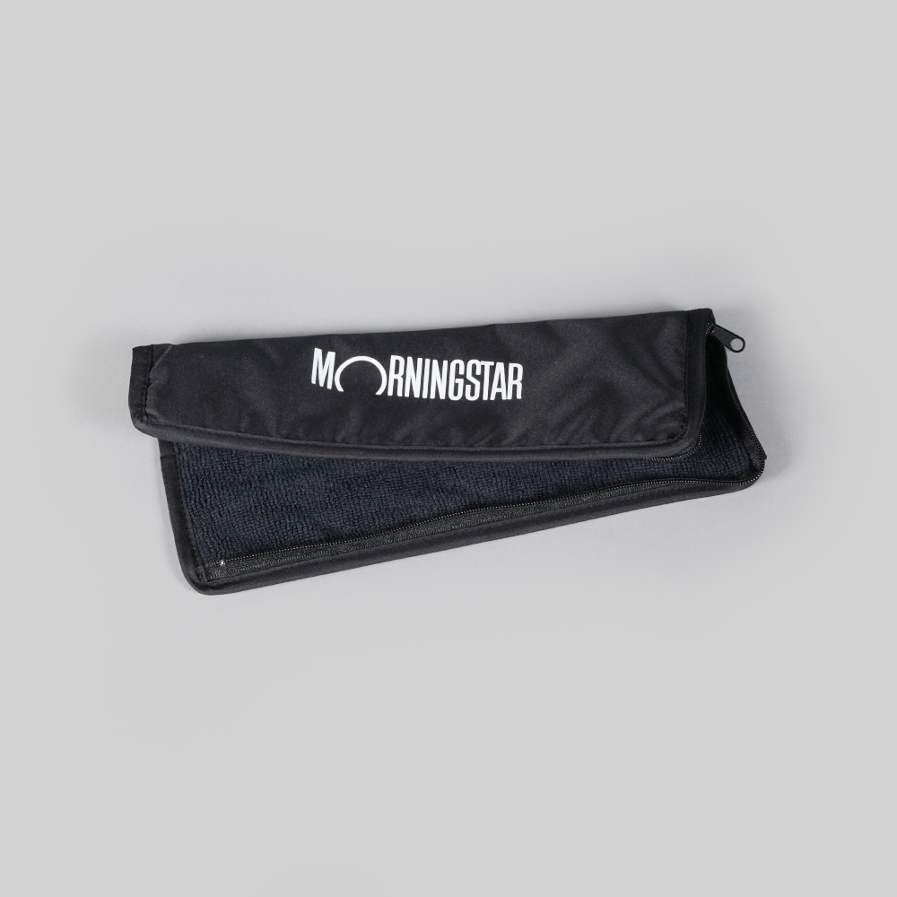 Morningstar Custom 3-Fold Umbrella | 360° All-Round Brand Placement & Zipper Pouch Design