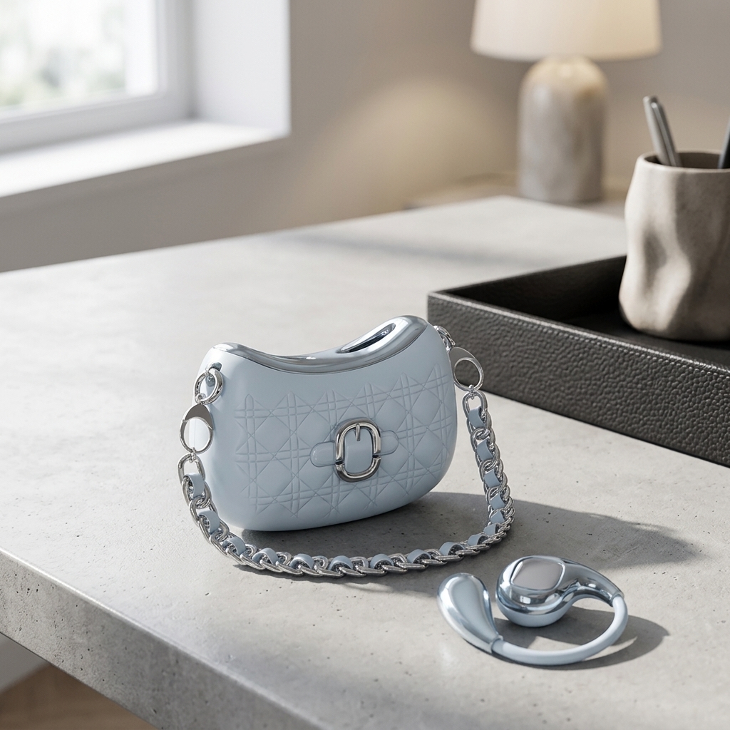 Handbag-Style Open-Ear Wireless Earphones (Custom Logo)