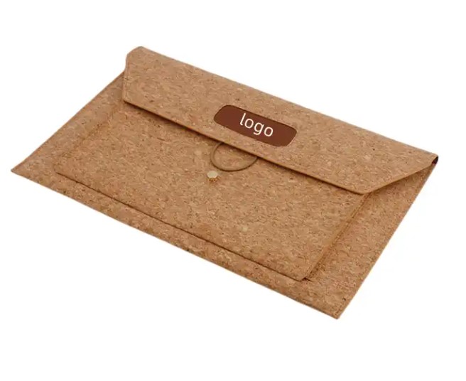 Eco-friendly Cork Laptop Pouch