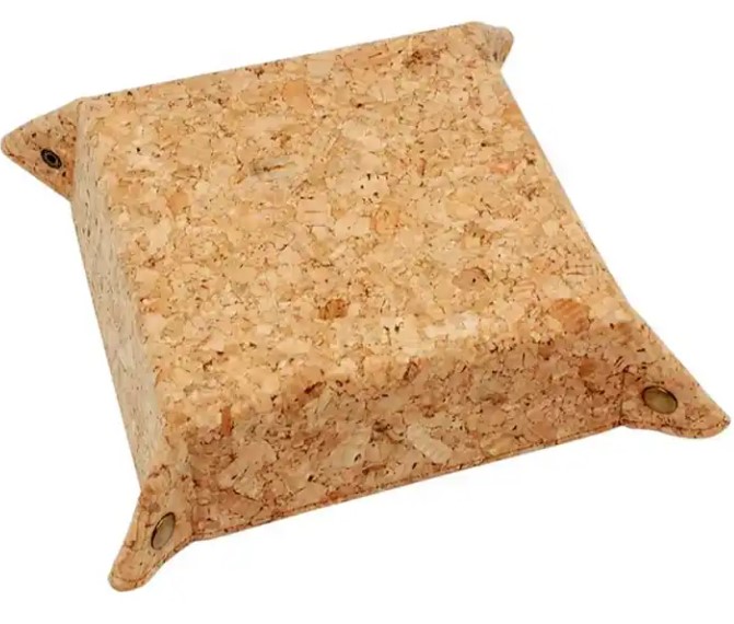 Eco-friendly Cork Foldable Storage Tray