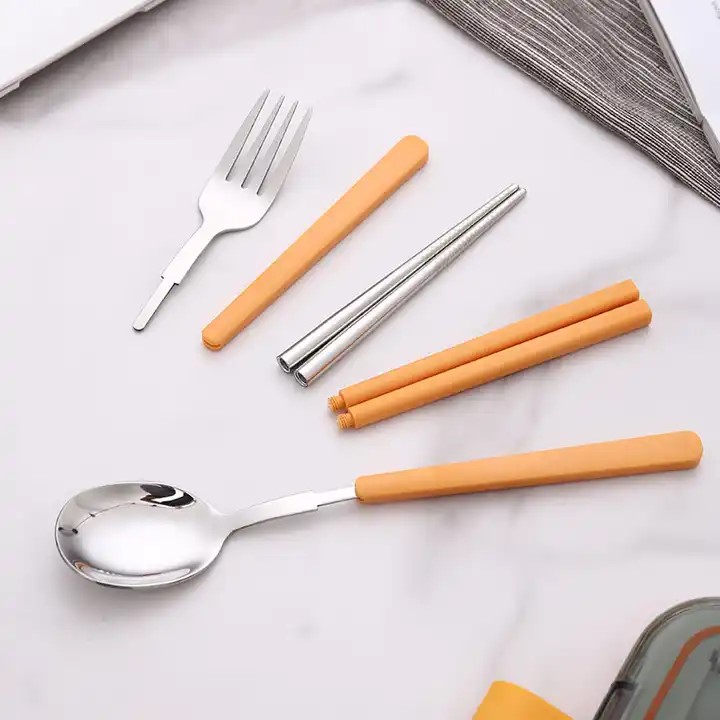 Stainless Steel Portable Eco-friendly Cutlery Set