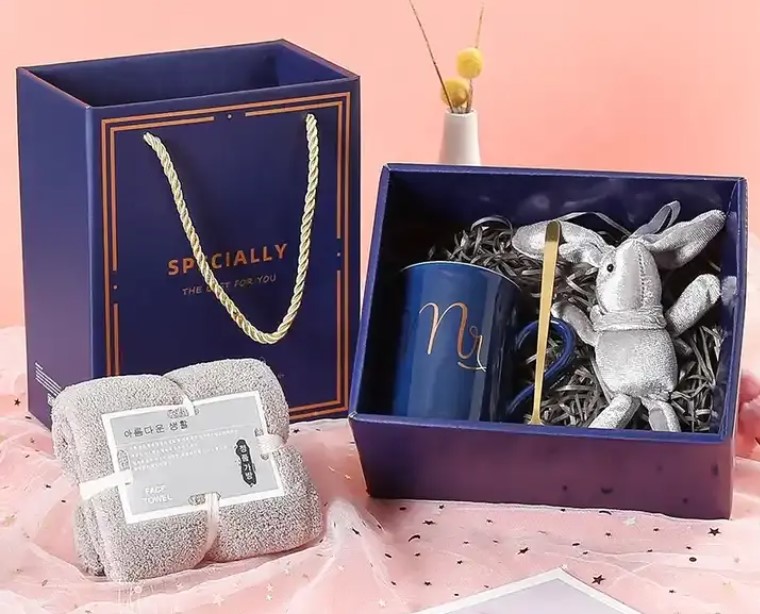 陶瓷杯毛巾套裝