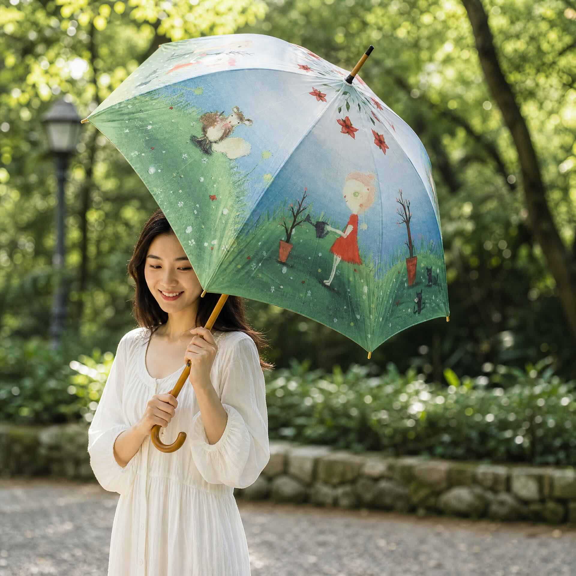 Saori Tanabe "Day dream" Art Illustration Umbrella: Artistic Branding Case