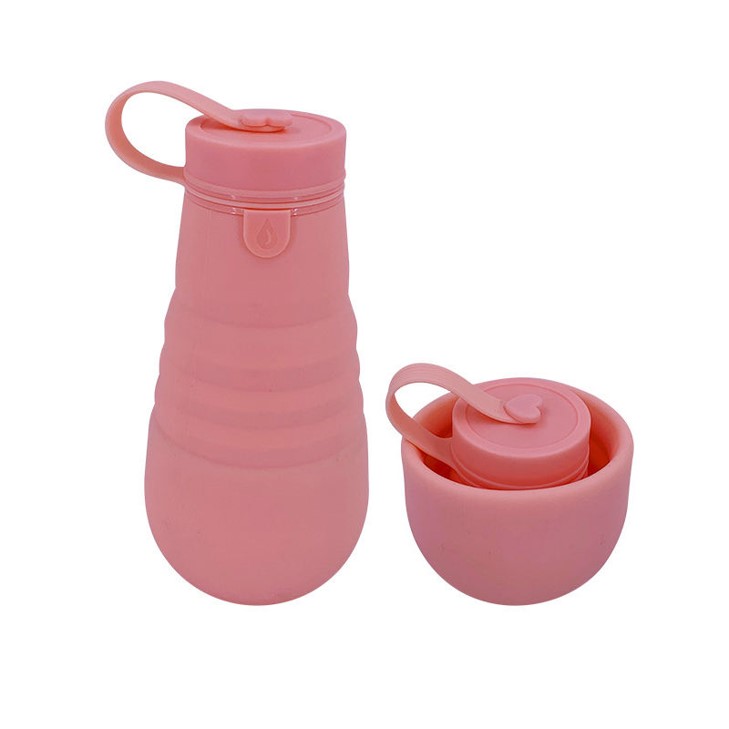 Silicone Collapsible Sport Water Bottle