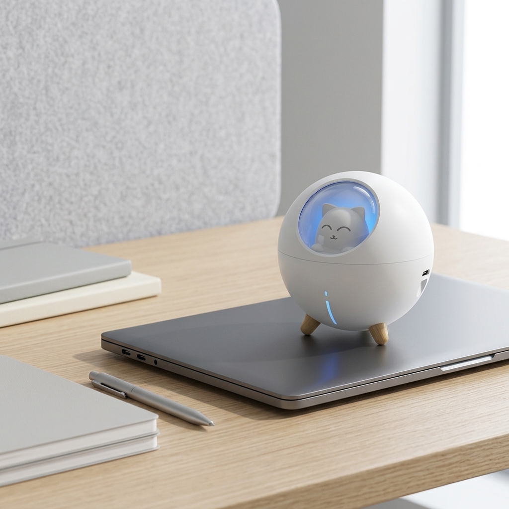 Portable USB Mist Humidifier (Custom Branding) 220 ml