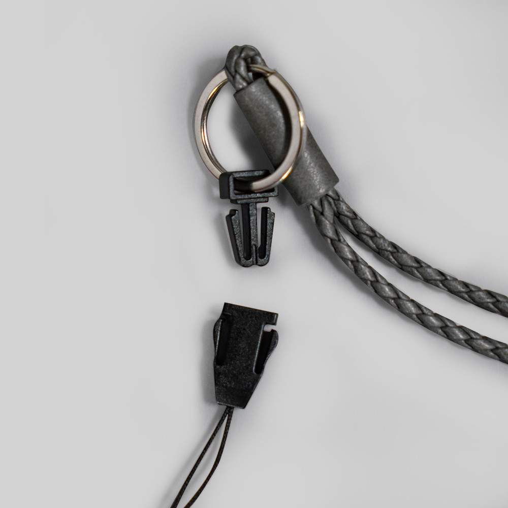 PU Card Holder With Neck Strap