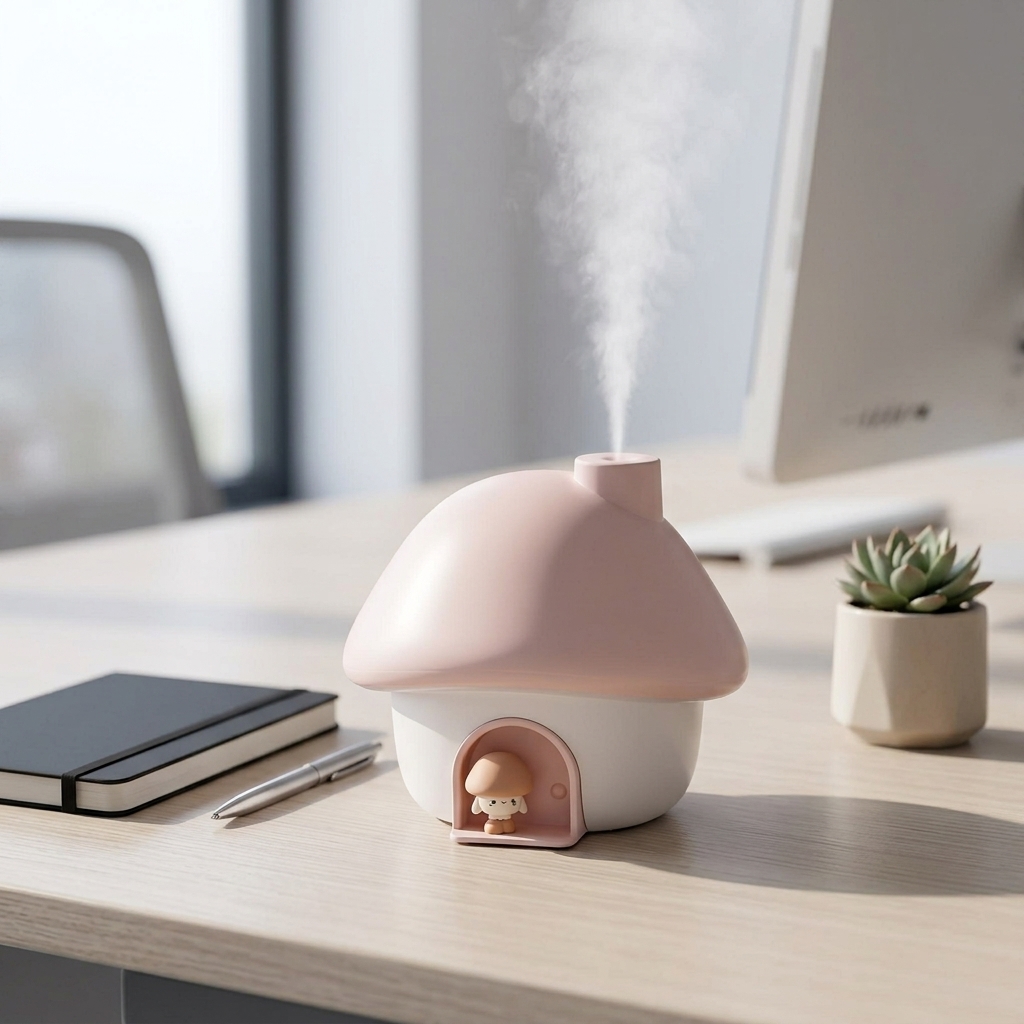 Mini Desktop USB Humidifier (Custom Branding)