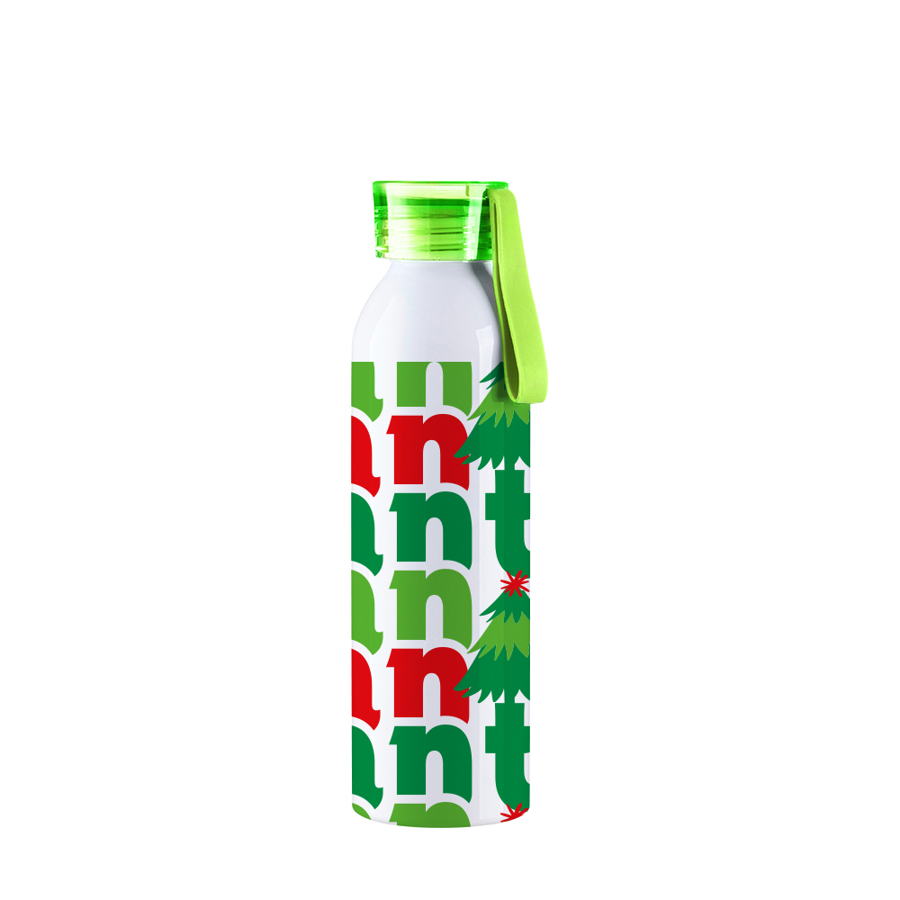 650ml 便攜式運動超薄鋁瓶帶蓋