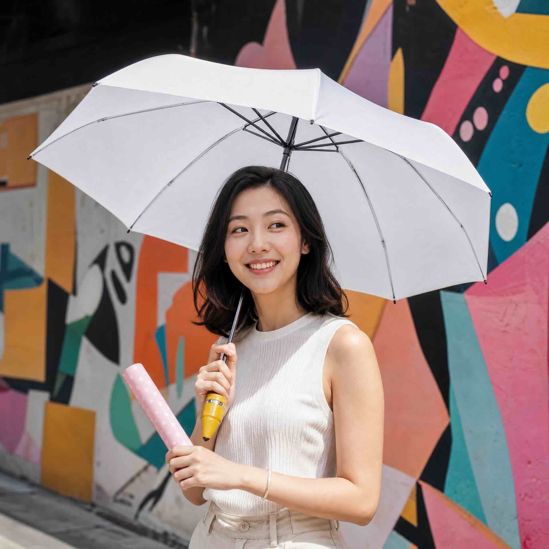 筆形雨傘（藝術及設計示例）