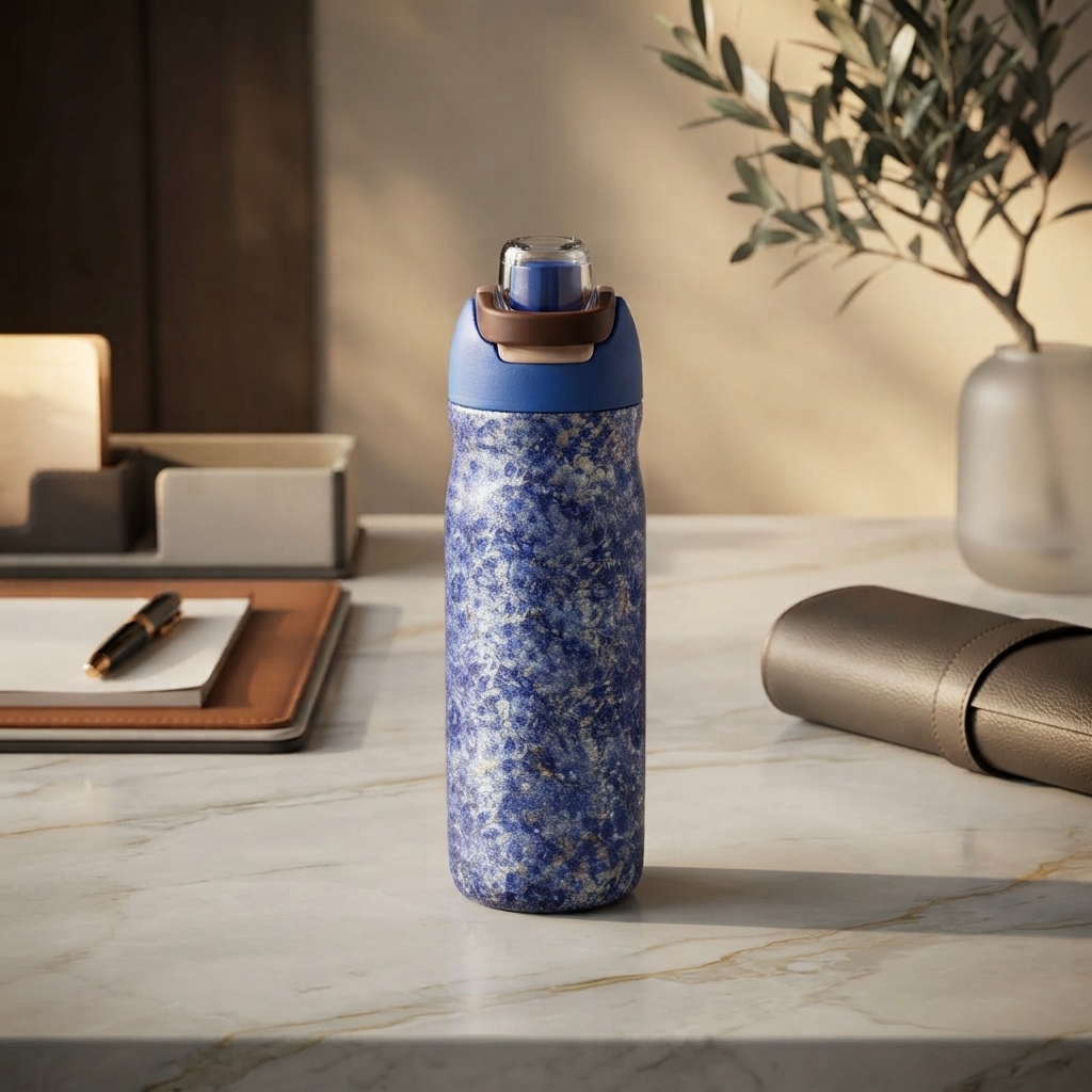 Pure Titanium Travel Water Bottle — 450 ml
