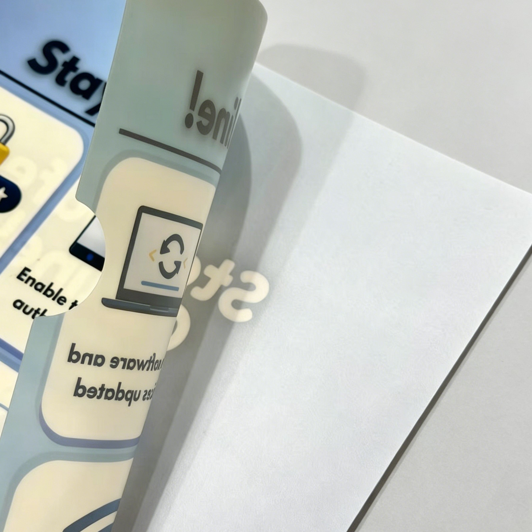 L Shape A4 PP Folder