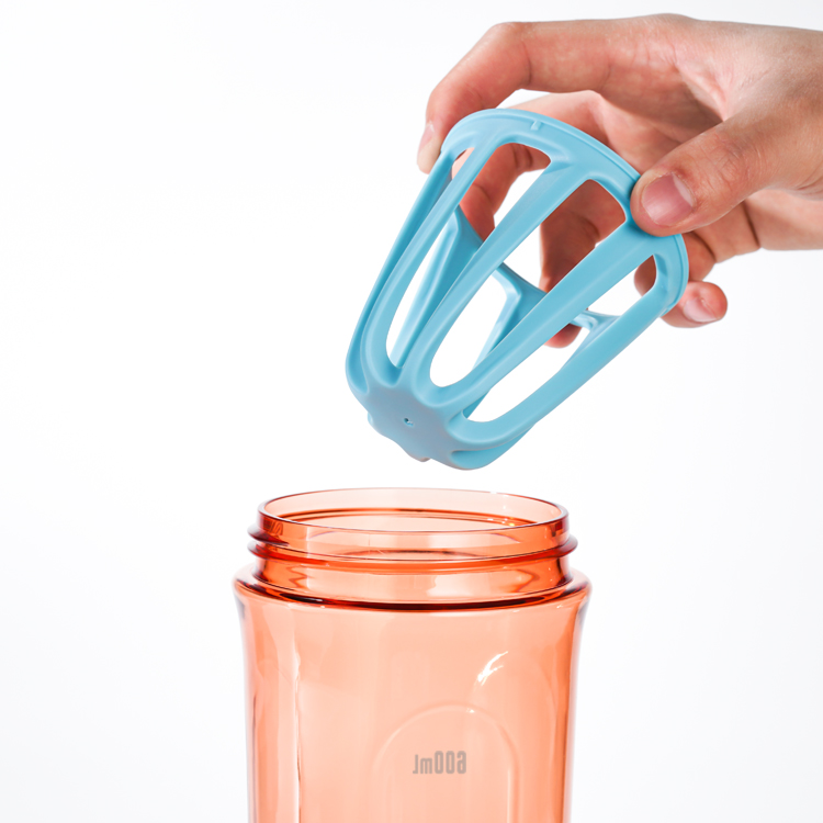 Water Bottle with Fruit Strainer