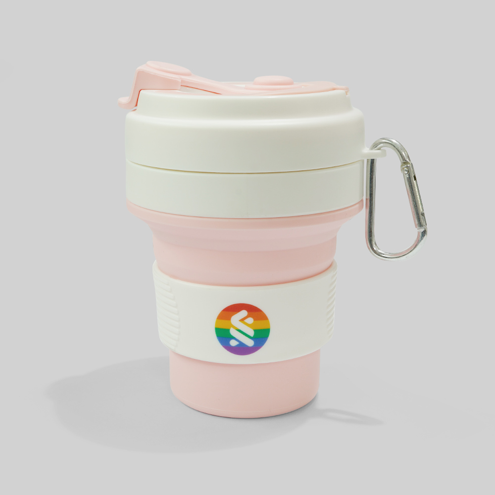 Foldable coffee cup