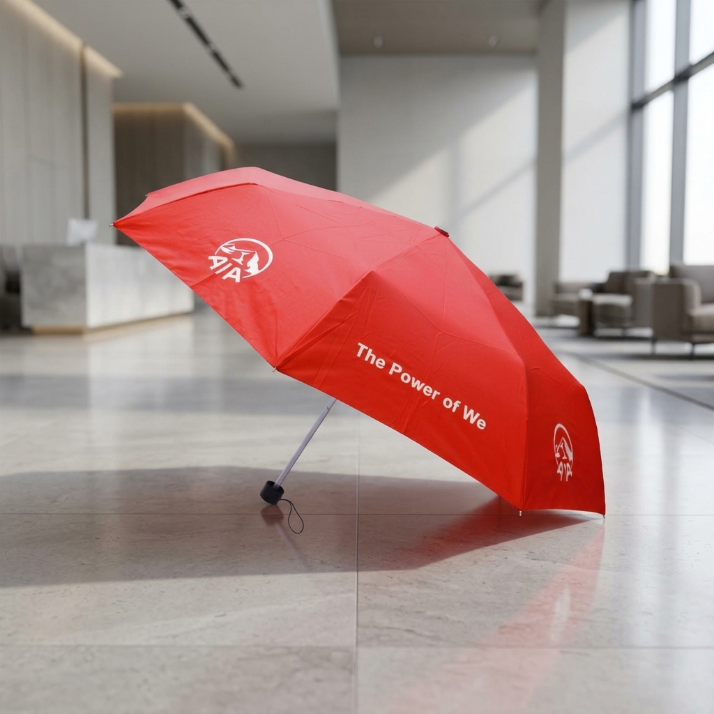 AIA "The Power of We" Foldable Umbrella | Dynamic Brand Engagement Asset