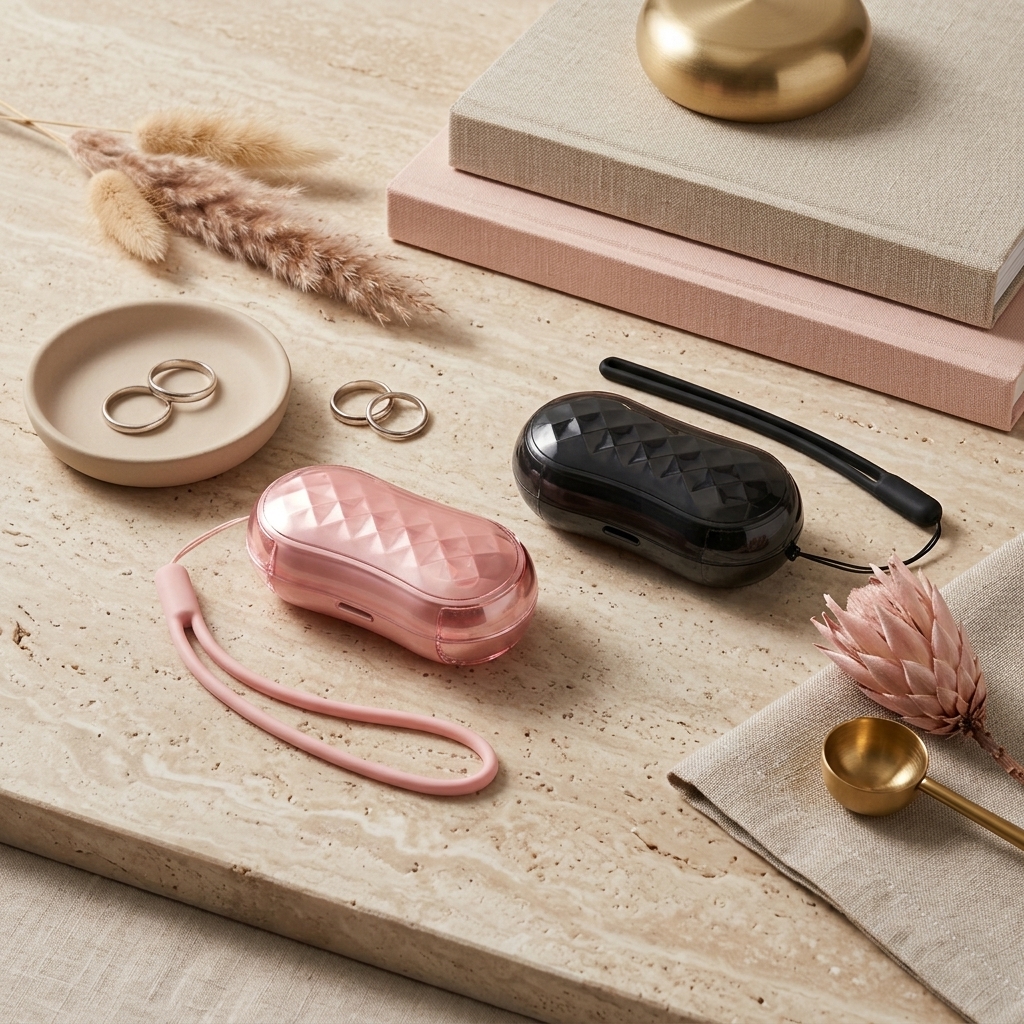 Pink Couples TWS Wireless Earphones (Custom Logo)