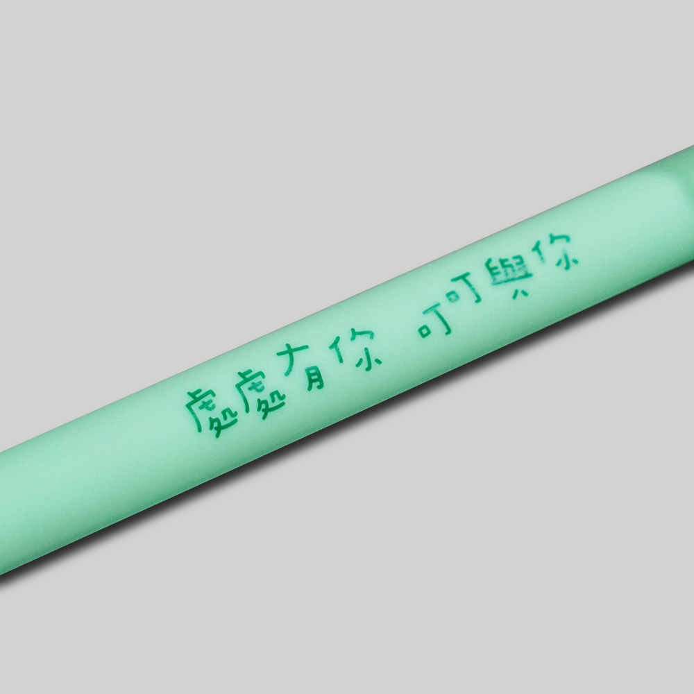 Acrylic pen clip ballpen (By McDull)