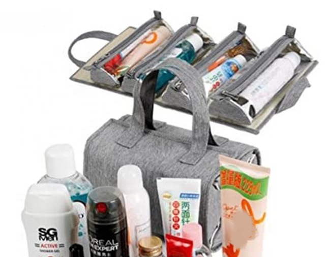 Travel Toiletry Kit with Removable Storage Bag