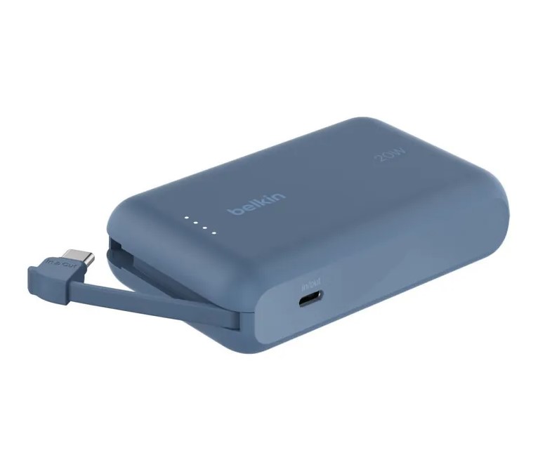 Belkin BoostCharge Power Bank 10K with Integrated Cable (CCC cert）