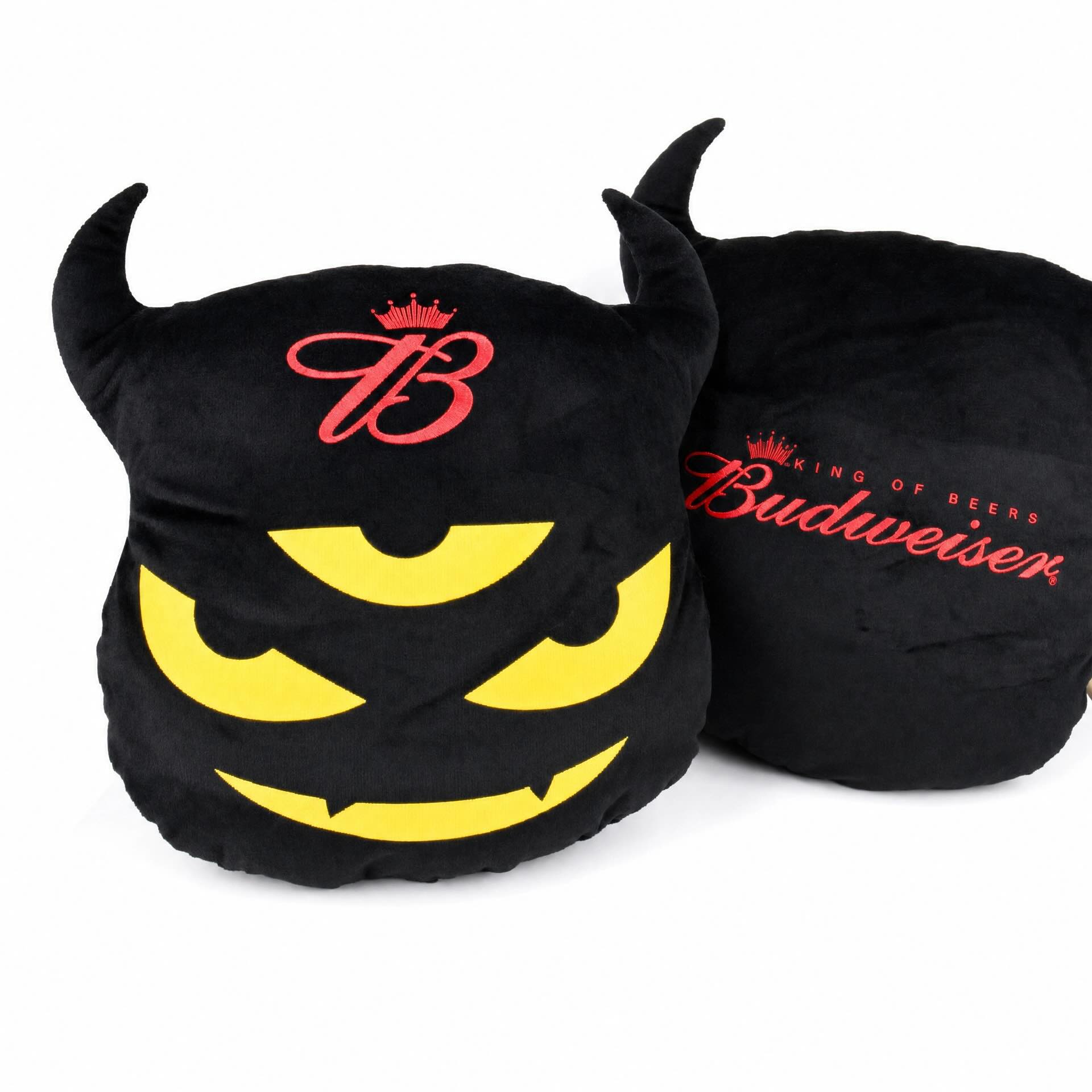 Budweiser 'King of Beers' Limited Edition Devil Shape Plush Cushion