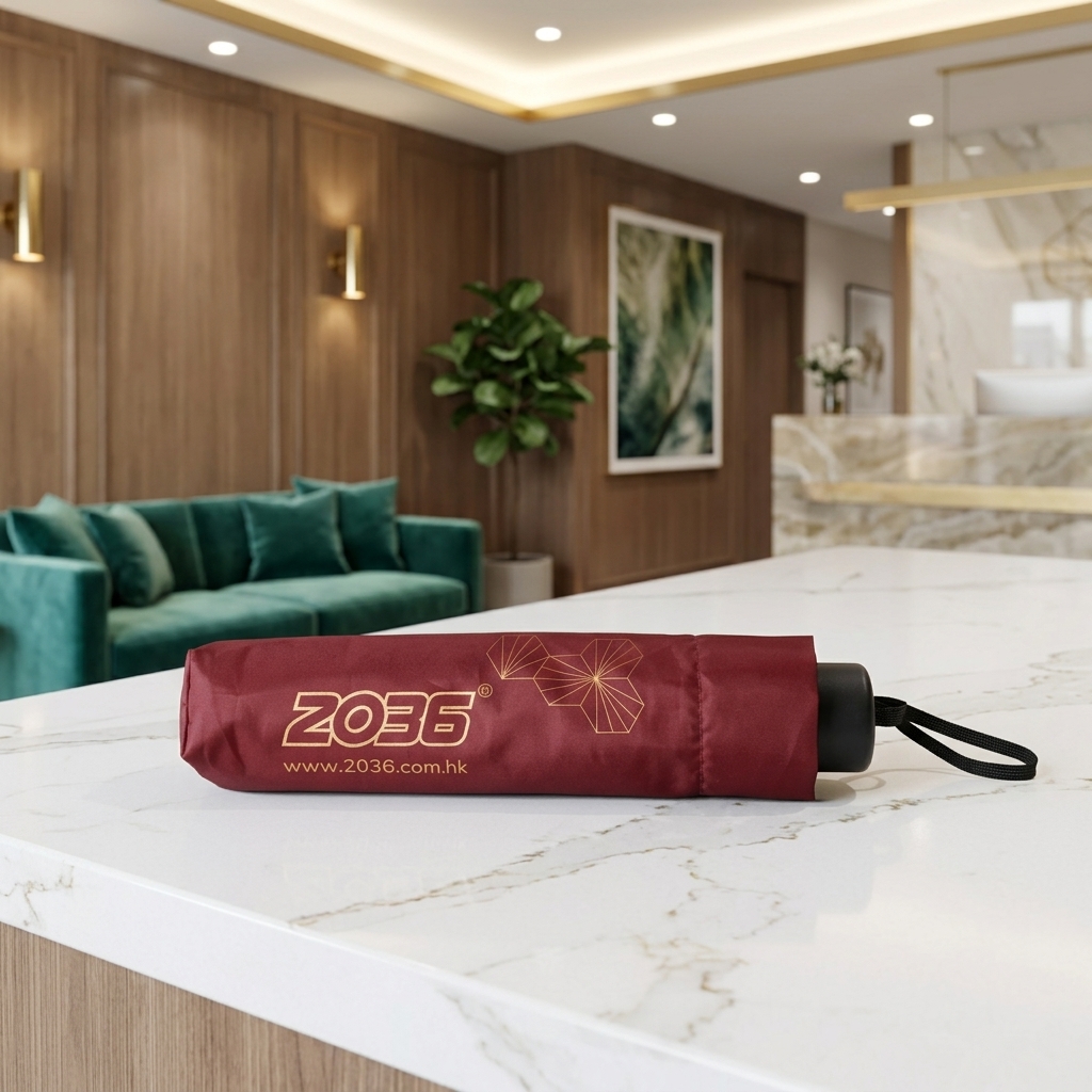 Customized 3 Fold Umbrella | 2036 Health Brand Promotion Case