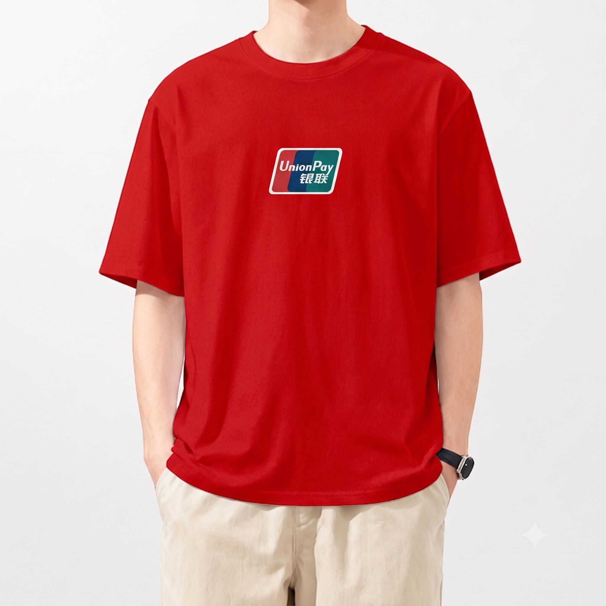 Premium 180g Cotton Short Sleeve Tee (UnionPay Event Edition)