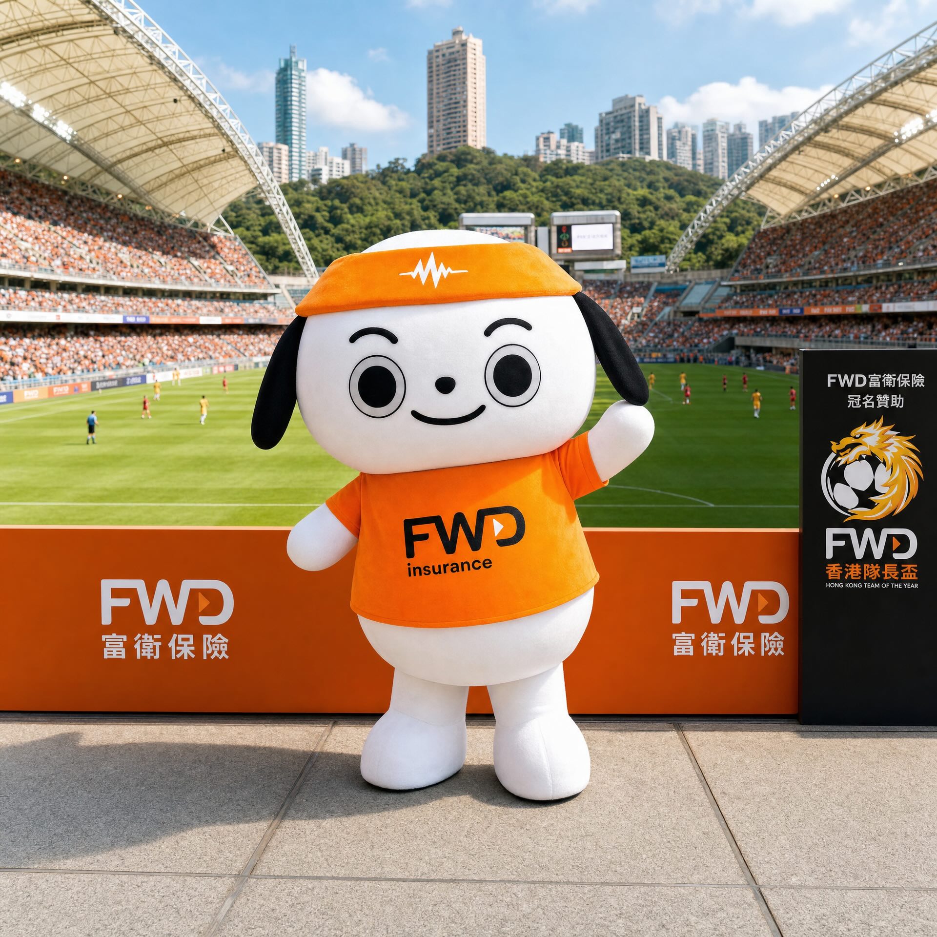 Professional Wearable Mascot Costume (FWD Insurance Case Study)