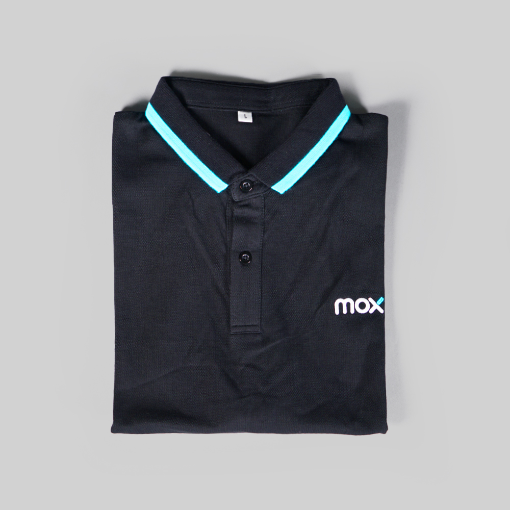 Premium 215g Pique Polo Shirt (Mox Bank Edition)