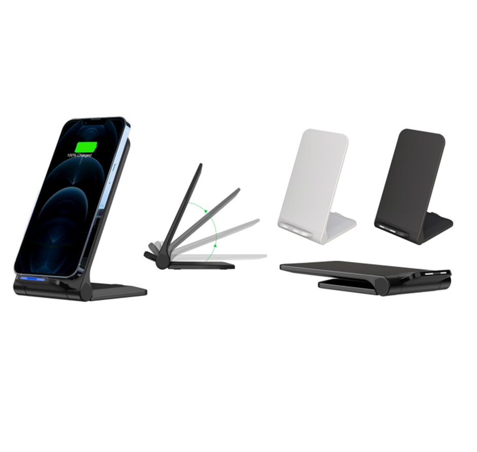 15W Foldable Fast Wireless Charger Phone Holder