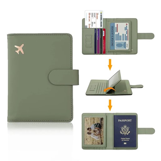 RFID Blocking Travel Wallet