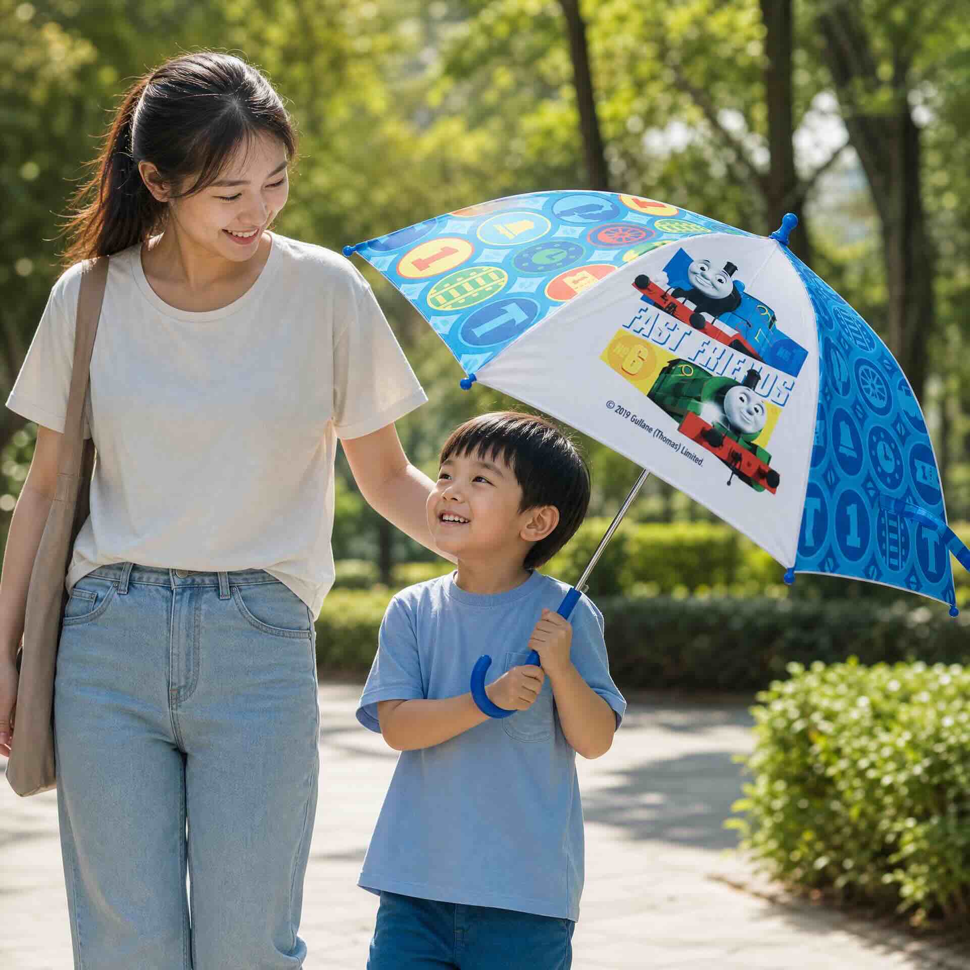 湯瑪士小火車兒童雨傘：品牌授權禮品推廣案例