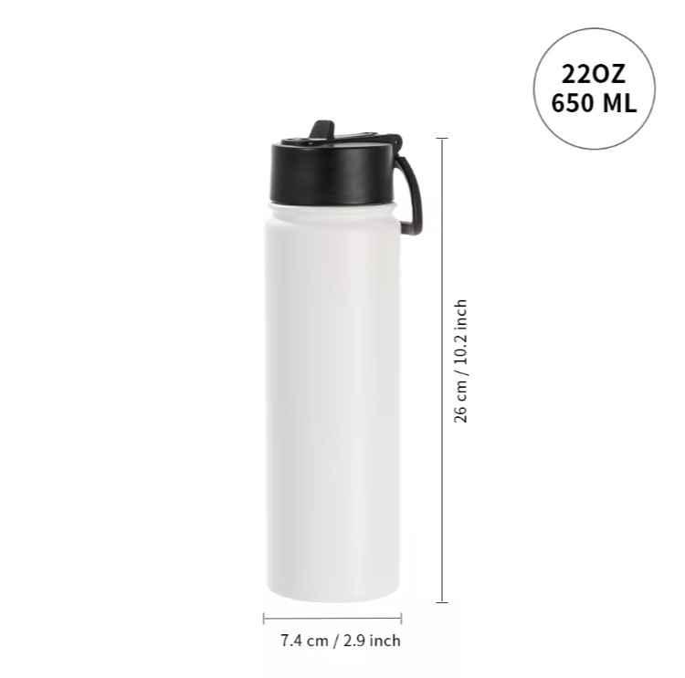 Stainless Steel Sport Thermos Water Bottle
