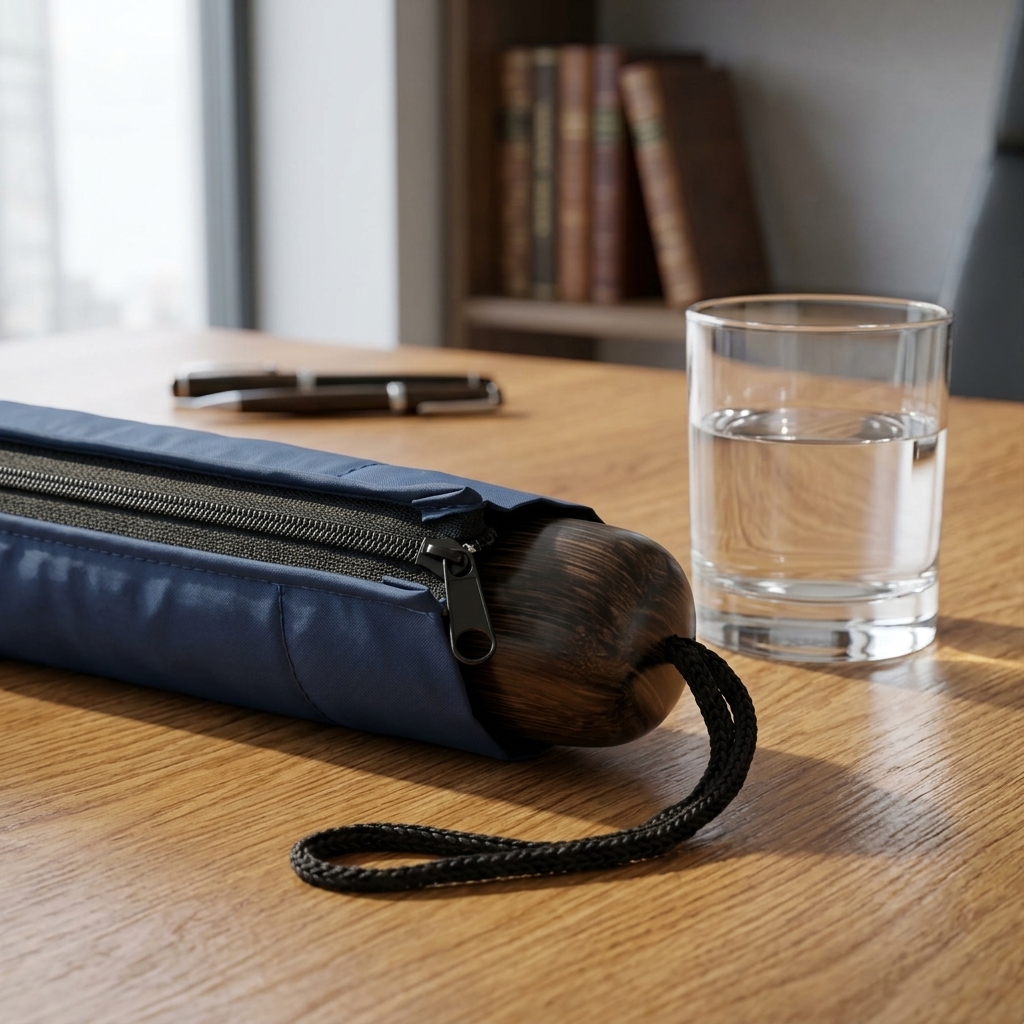 Standard Chartered Foldable Umbrella: Premium Financial Branding Asset